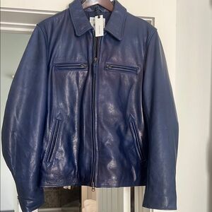 NWT Taylor Stitch Blue Lightweight Shirt Jacket Size L-42